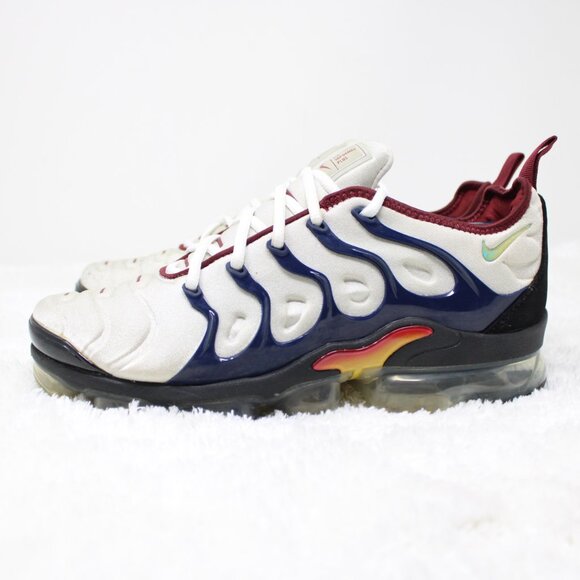 Nike Shoes Mens 8 Air Vapormax Plus Running Sneakers Midnight Navy DJ2737-001 - Picture 6 of 15